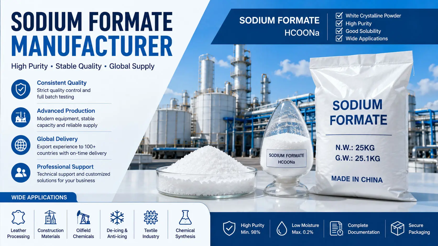 Sodium Formate Manufacturer