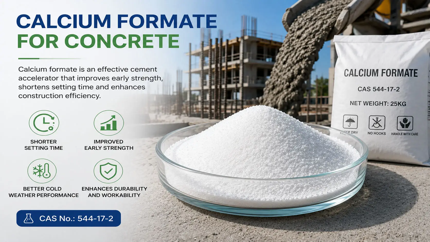 Calcium Formate for Cement