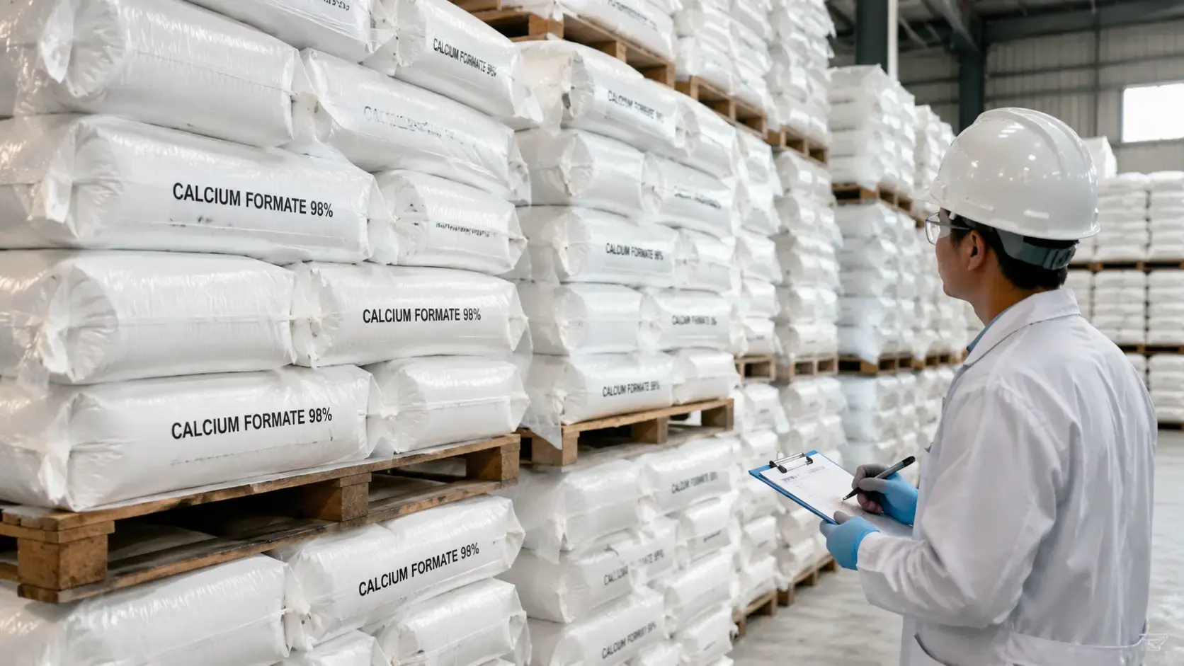 Calcium Formate 98% Supplier for Industrial, Construction, and Feed Applications
